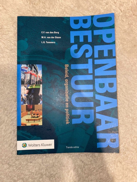 9789013159929-Openbaar-Bestuur-beleid-organisatie-en-politiek