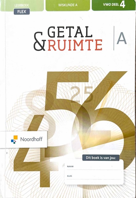 9789001736880-Getal-Ruimte-vwo-A-4-FLEX-leerboek