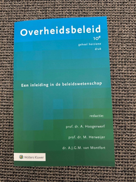 9789013163933-Overheidsbeleid