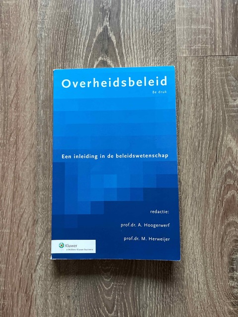 9789013051926-Overheidsbeleid