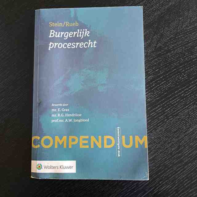 9789013140538-Compendium-Burgerlijk-procesrecht