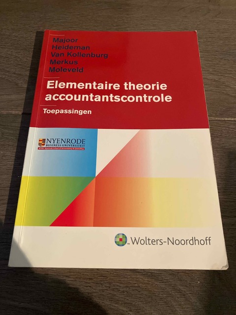 9789001700478-Elementaire-theorie-accountantscontrole-deel-Toepassingen