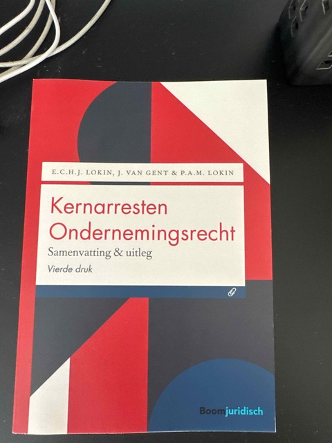 9789462905894-Kernarresten-Ondernemingsrecht