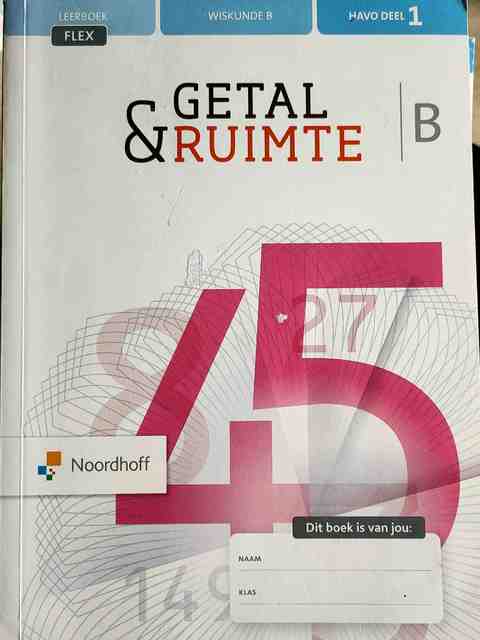 9789001894252-Getal-Ruimte-12e-ed-havo-B-1-FLEX-leerboek