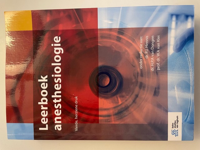 9789036821124-Leerboek-anesthesiologie
