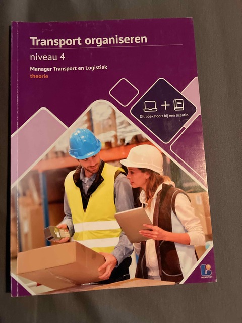 9789463761758-Transport-organiseren-Niveau-4-manager-transport-en-logistiek-Theorieboek