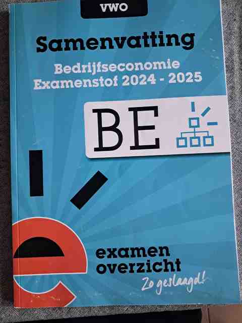 9789464383157-Bedrijfseconomie-Examenstof-24-25