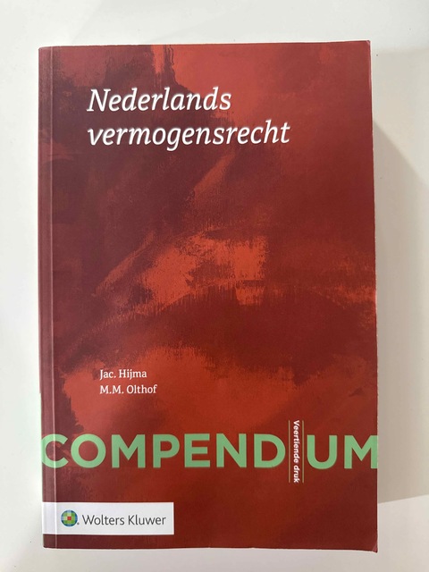 9789013157499-Compendium-Nederlands-vermogensrecht