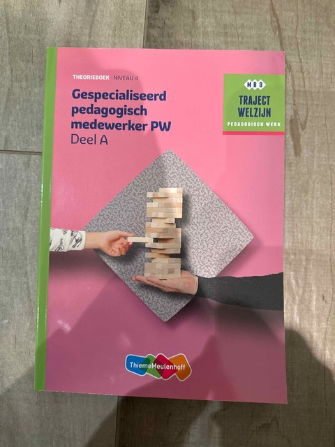 9789006622270-Gespecialiseerd-pedagogisch-medewerker-PW-A-Theorieboek-niveau-4