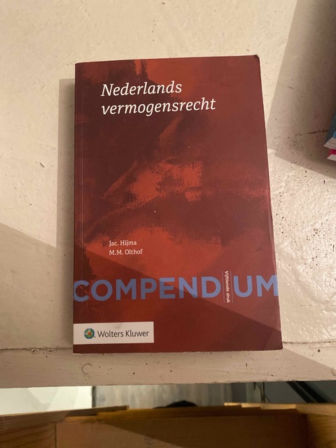 9789013171235-Compendium-Nederlands-vermogensrecht