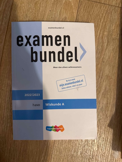 9789006639971-Examenbundel-havo-Wiskunde-A-20222023