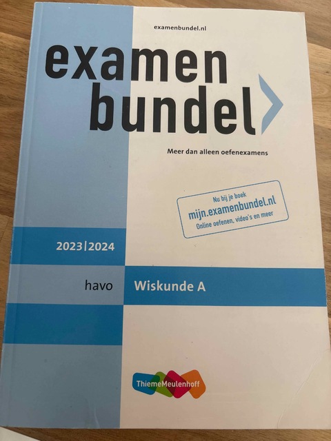 9789006648577-Examenbundel-havo-Wiskunde-A-20232024