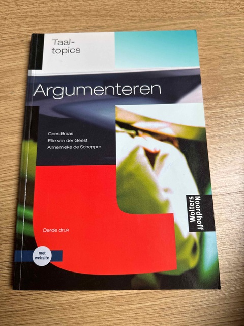 9789001163686-Taaltopics-Argumenteren
