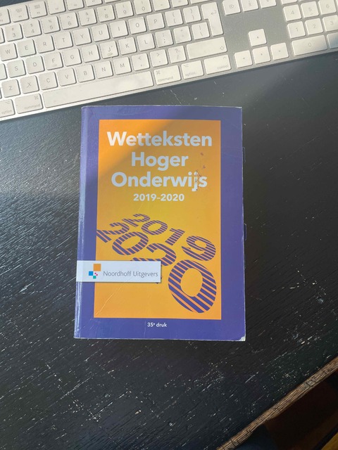 9789001899820-Wetteksten-hoger-onderwijs-2019-2020