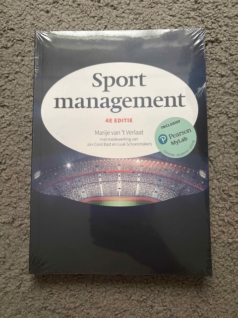 9789043037594-Sportmanagement-4e-editie-met-MyLab-NL-toegangscode