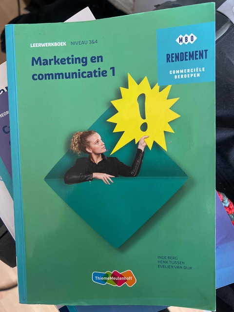 9789006372274-Marketing-communicatie-Niveau-34-Deel-1-Leerwerkboek