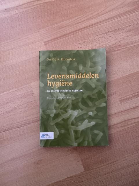 9789036818988-Levensmiddelenhygiene