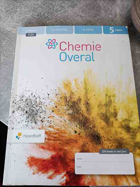 9789001291723-Chemie-Overal-havo-5-FLEX-leerboek