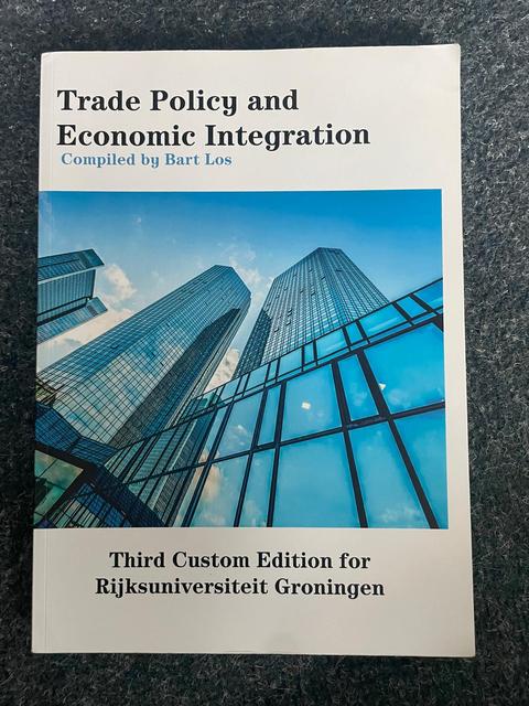 9781307560695-Trade-policy-and-economic-integration-