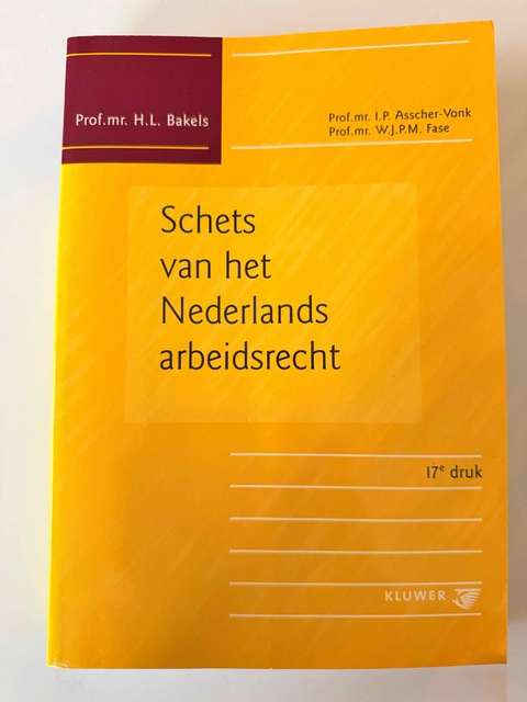 9789026841644-Schets-Van-Het-Nederlands-Arbeidsrecht