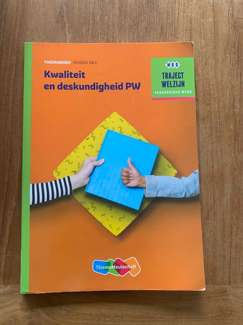 9789006622249-Kwaliteit-en-deskundigheid-PW-niveau-34-Theorieboek