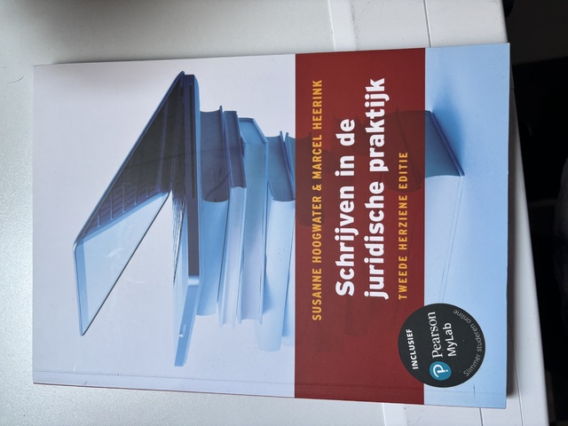 9789043038768-Schrijven-in-de-juridische-praktijk-2e-herziene-editie-met-MyLab-NL-toegangscode