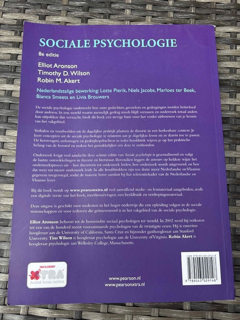 9789043029148-Sociale-psychologie