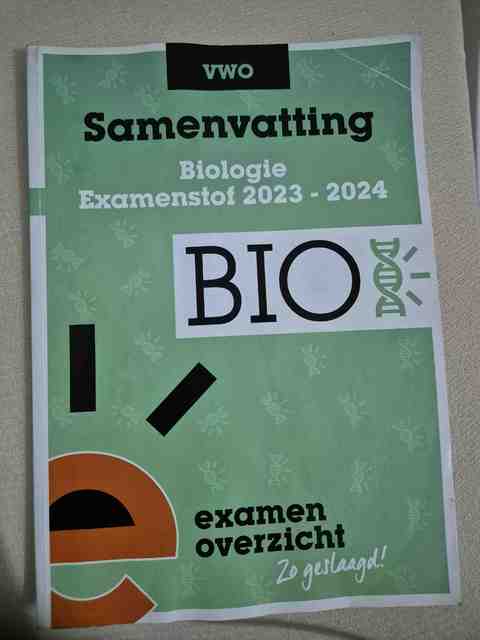 9789464381924-Examenoverzicht-Samenvatting-Biologie-2023-2024