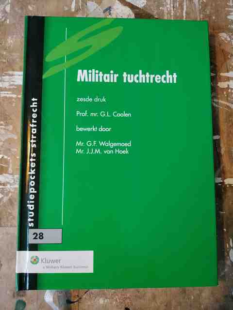9789013109689-Militair-tuchtrecht