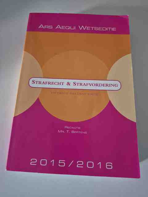 9789069166186-Ars-Aequi-Wetseditie--Strafrecht-Strafvordering-20152016