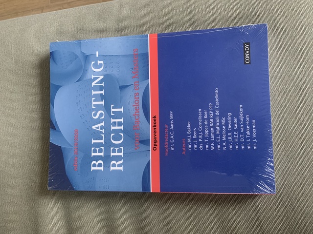 9789463171694-Belastingrecht-Bachelors-Masters-2019-2020