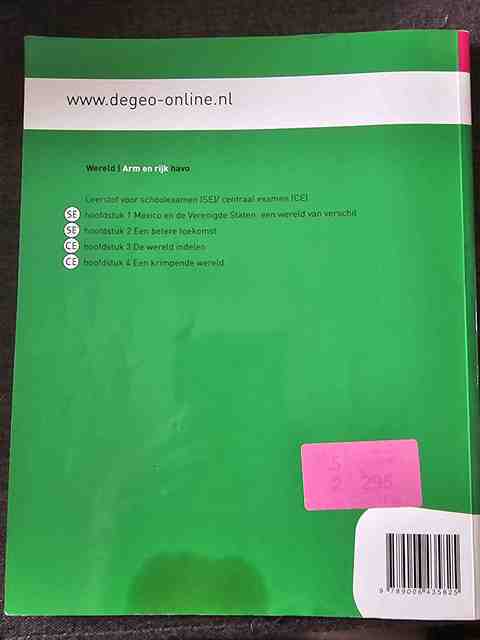 9789006435825-De-Geo-Wereld-arm-en-rijk-havo-tweede-fase-leeropdrachtenboek