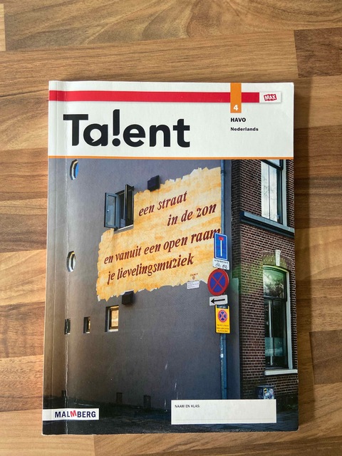 9789402077605-Talent-4-havo-Jaarkatern