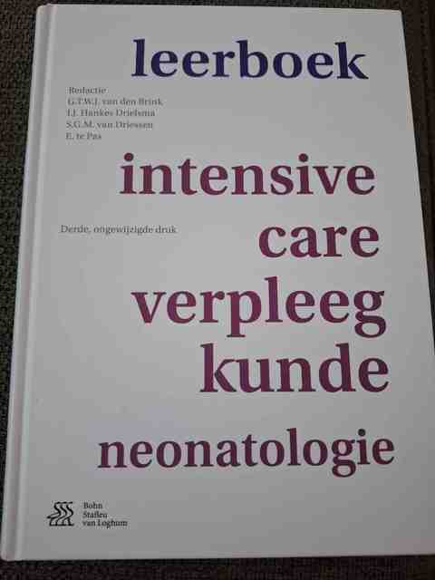 9789036817974-Leerboek-intensive-care-verpleegkunde-neonatologie