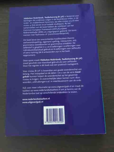 9789077018590-Vlekkeloos-Nederlands-Taalbeheersing-CEF-B1
