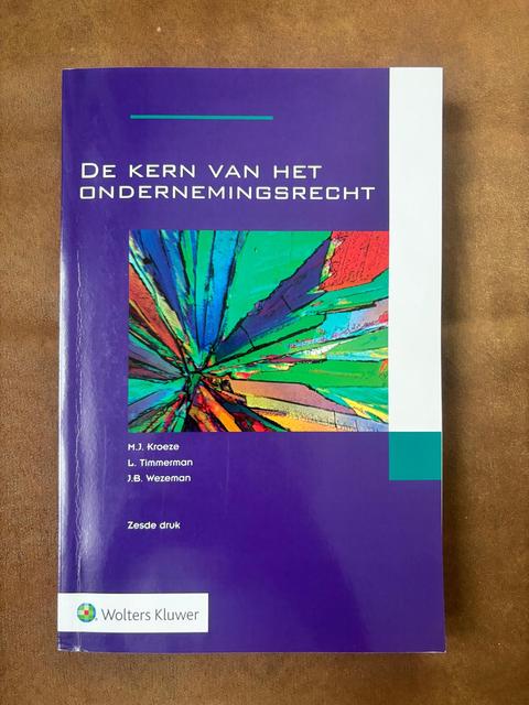 9789013164336-De-kern-van-het-ondernemingsrecht