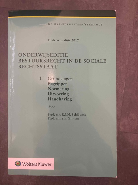 9789013142563-Onderwijseditie-bestuursrecht-in-de-sociale-rechtsstaat-band-1