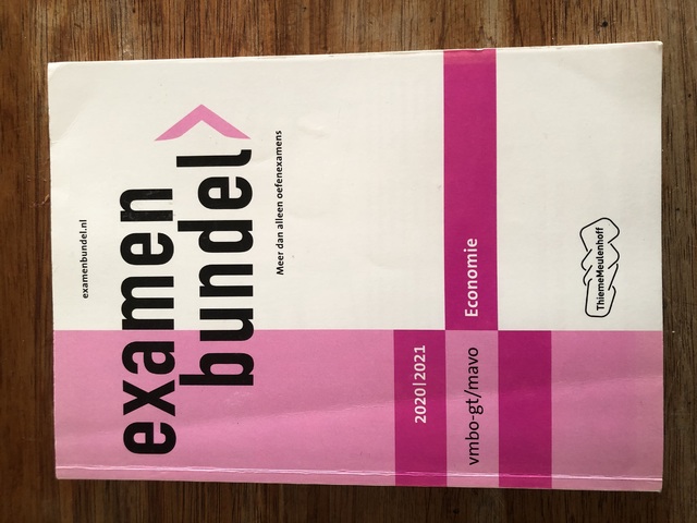 9789006781229-Examenbundel-vmbo-gtmavo-Economie-20202021