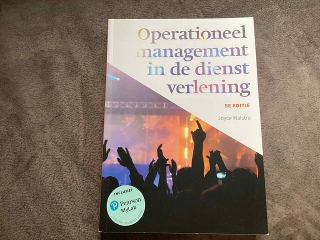 9789043039369-Operationeel-management-in-de-dienstverlening-5e-editie-met-MyLab-NL