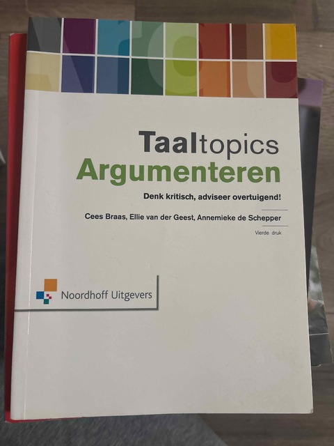 9789001809485-Taaltopics-argumenteren