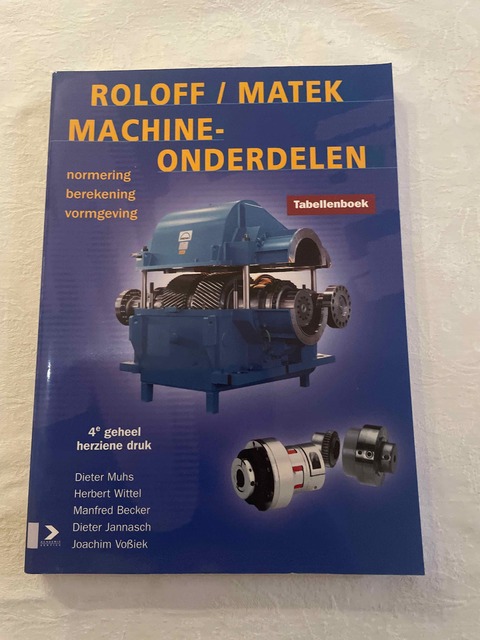 9789039523223-RoloffMatek-Machineonderdelen-Tabellenboek