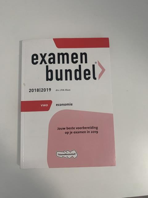 9789006429459-Examenbundel-vwo-Economie-20182019