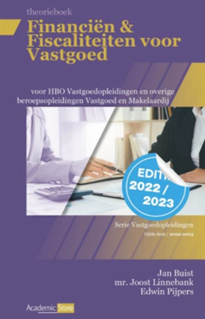 9789083241685-Financien-en-Fiscaliteiten-voor-Vastgoed-editie-20222023-