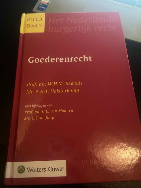 9789013143874-Pitlo-3--Goederenrecht