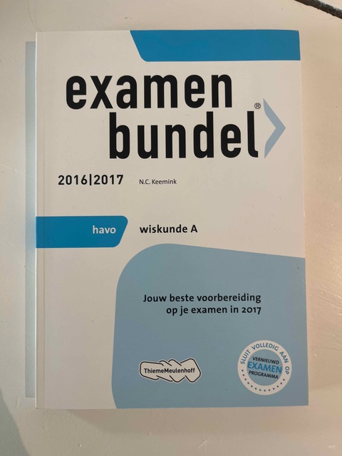 9789006629200-Examenbundel-havo-Wiskunde-A-20162017