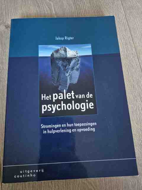 9789046900109-Het-palet-van-de-psychologie