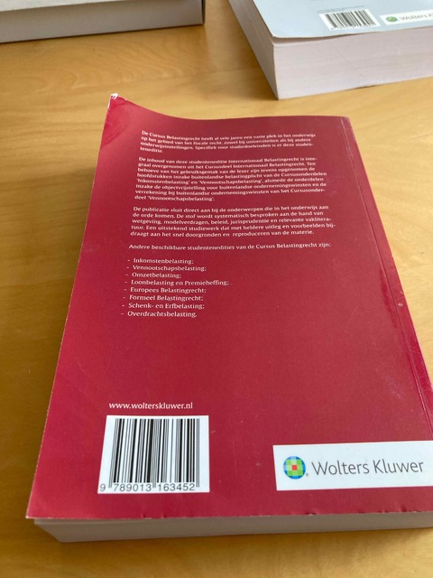 9789013163452-Studenteneditie-Cursus-Belastingrecht-Internationaal-Belastingrecht-2021-2022