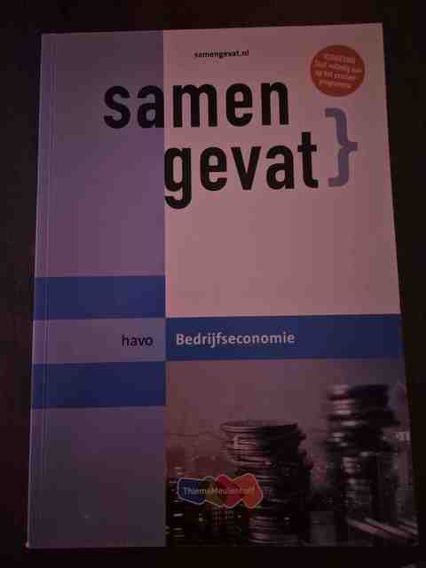 9789006107487-Samengevat-havo-Bedrijfseconomie