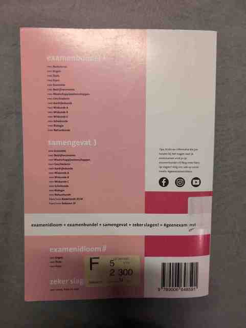 9789006648591-Examenbundel-vwo-Biologie-20232024