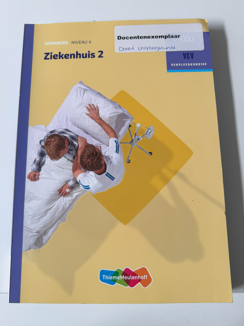 9789006910674-Ziekenhuis-2-niveau-4-Werkboek